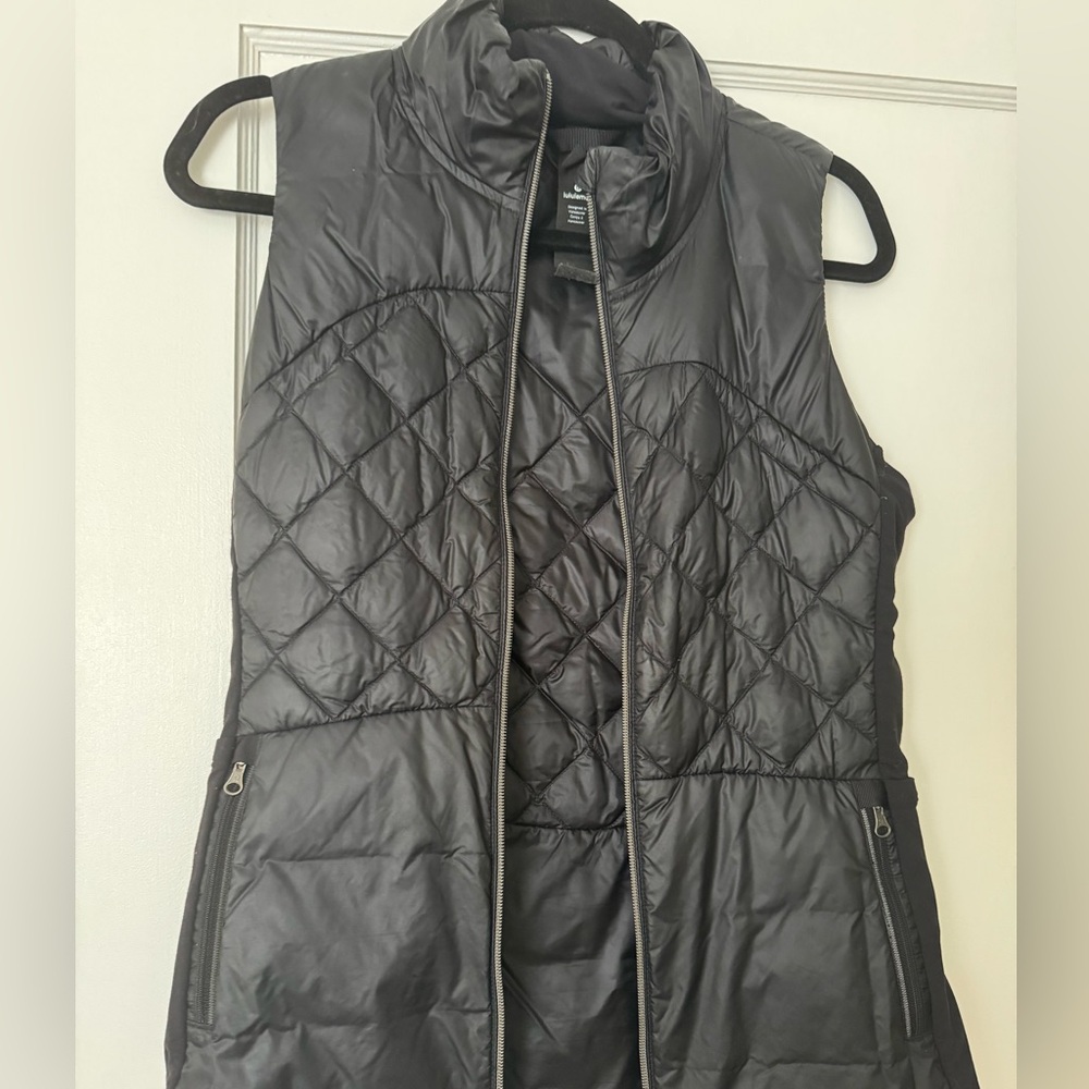 lululemon athletica Black Quilted Vest